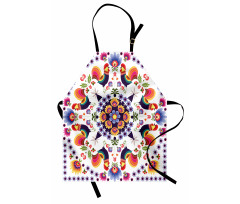 Folkloric Flowers Apron