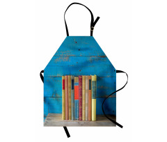 Grunge Nostalgic Book Apron