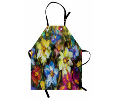 Flower Field Painting Apron