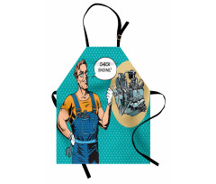 Pop Art Repairman Apron