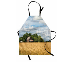 Cottage in a Wheat Field Apron