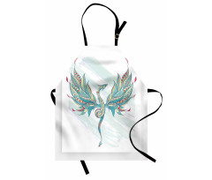 Serpent Fantasy Art Apron