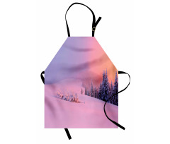 Winter Scenery Apron