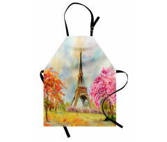 Paris European City Apron