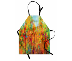 Fine Art Tree Forest Apron