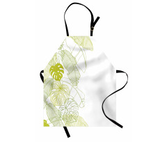 Monstera Leaf and Nature Apron