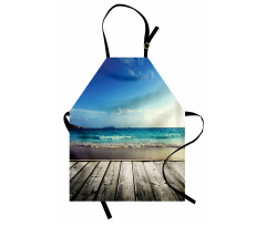 Weathered Beach Waves Apron