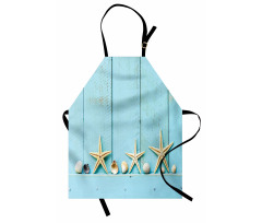 Nautical Stars Shell Apron