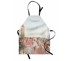 Pedestrian Town Cityscape Apron