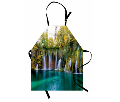 Many Small Waterfalls Photo Apron