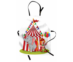 Circus Elephant Tent Apron