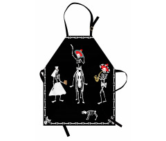 Spooky Wedding Art Apron