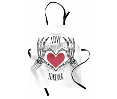 Scary Hands Love Forever Apron