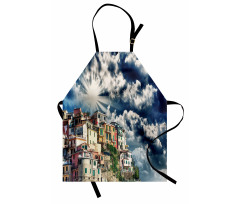 Mediterranean Coast Houses Apron