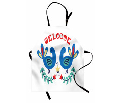 Ornamental Welcome Apron