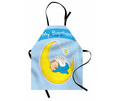 Baby Sleeps on the Moon Apron