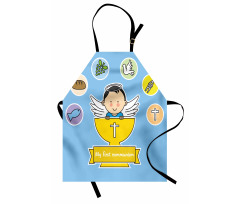 Grapes Cup Bread Apron