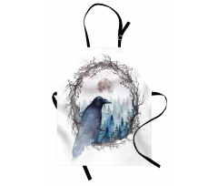 Fine Art Winter Nature Apron