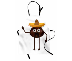 A Funny Mexican Turd Apron