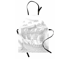 Uncolored Galley Apron