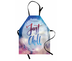 Words Placed in a Blob Apron