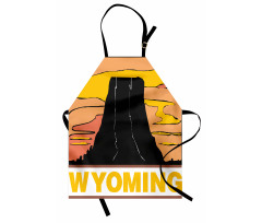 Simplistic Mountain Apron