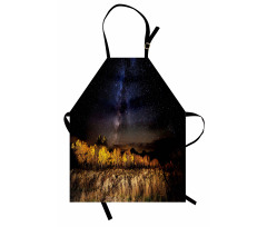 Milky Way Aspens and Tetons Apron