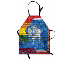 Equality State and Gay Flag Apron