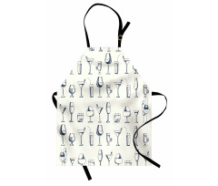 Alcohol Beverages Cocktails Apron