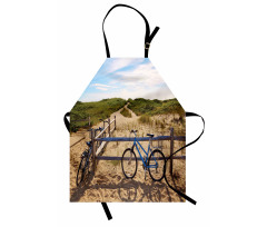 Bicycles and Fences Apron