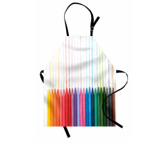 Color Scale of Paint Craft Apron