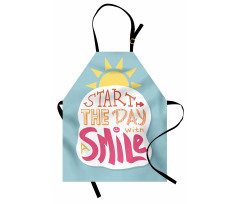 Start with a Smile Apron