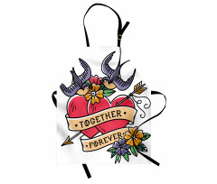 Together Forever Hearts Apron