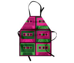 Cool Vintage Cassettes Apron