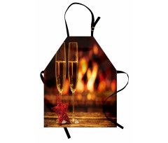 Romantic Champagne Glass Apron