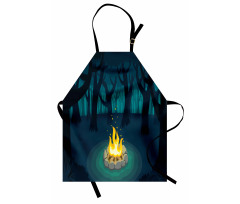 Campfire Woods Night Apron