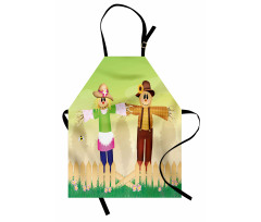 Cartoon in Garden Apron