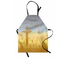 Wheat Field Landscape Apron