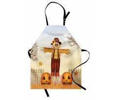 Carved Pumpkin Apron