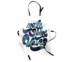 Modern Summer Words Apron