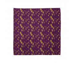 Cozy Abstract Leaves Bandana