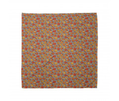 Golden Berry Pattern Bandana