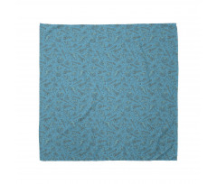 Cool Tones Underwater Art Bandana