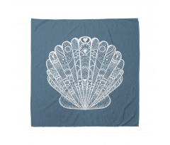 Zentangle Look Sea Shell Bandana