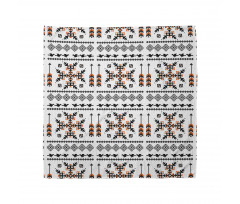 Etnik Bandana Otantik Kilim Desenli