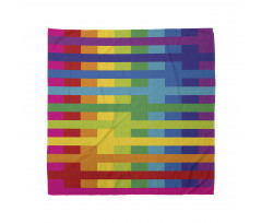 Vibrant Tones Multicolored Bandana