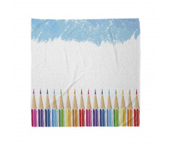 Multicolor Gradient Pencils Bandana