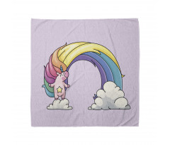 Funny Unicorn Colorful Mane Bandana