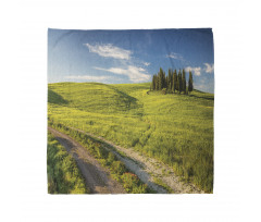 Tuscany Wildflowers View Bandana