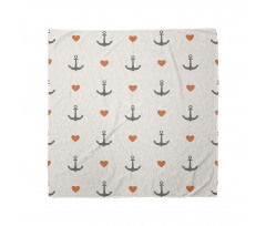 Anchors and Hearts Bandana